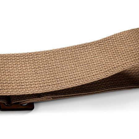 4011-20 GS Mini Strap Tan Cotton 2" Amber Buckle Taylor