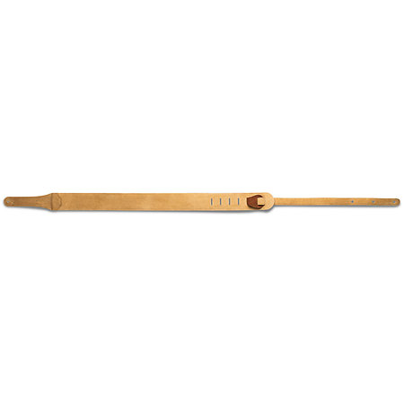 4103-25 Gemstone Strap Sanded Suede Med Brn 2.5" Taylor