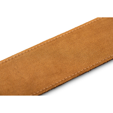 4401-25 Strap Embroidered Suede Black 2.5" Taylor