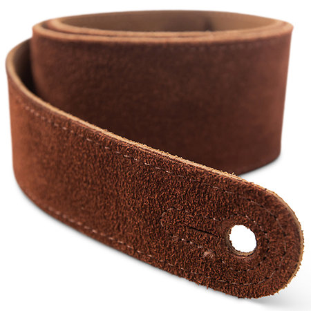 4400-25 Strap Embroidered Suede Choc 2.5" Taylor