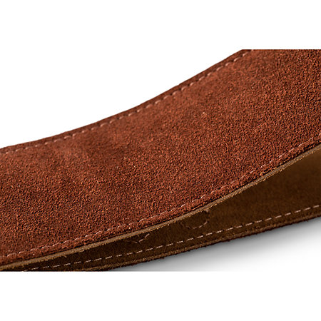 4400-25 Strap Embroidered Suede Choc 2.5" Taylor