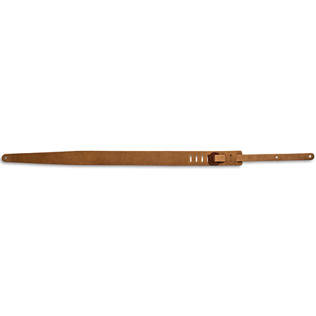 4400-25 Strap Embroidered Suede Choc 2.5" Taylor