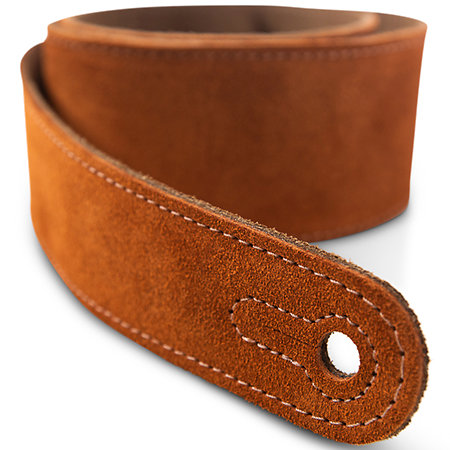 4402-25 Strap Embroidered Suede Honey gold 2.5" Taylor