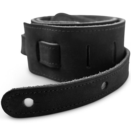 Taylor 4104-25 Gemstone Strap Sanded Suede Black 2.5"