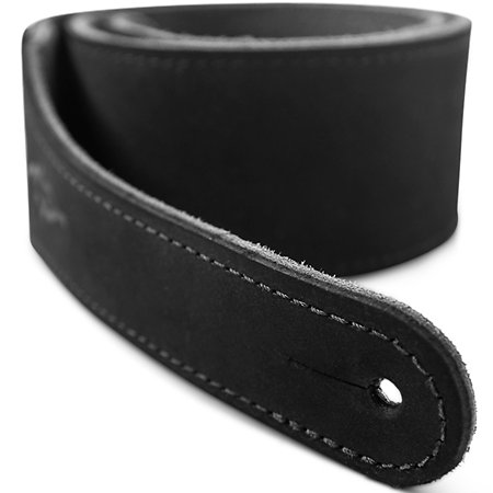 4104-25 Gemstone Strap Sanded Suede Black 2.5" Taylor