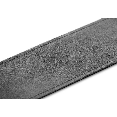 4104-25 Gemstone Strap Sanded Suede Black 2.5" Taylor