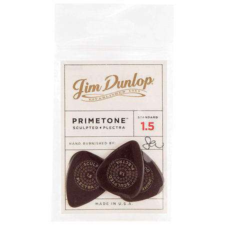 511P150 Primetone Standard Smooth 1,50 mm Sachet de 3 Dunlop