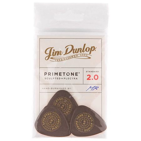 511P200 Primetone Standard Smooth 2,00 mm Sachet de 3 Dunlop