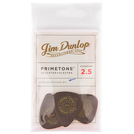 511P250 Primetone Standard Smooth 2,50 mm Sachet de 3 Dunlop