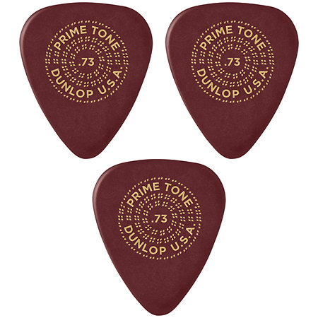 Dunlop 511P73 Primetone Standard Smooth 0,73 mm Sachet de 3