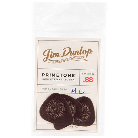 511P88 Primetone Standard Smooth 0,88 mm Sachet de 3 Dunlop