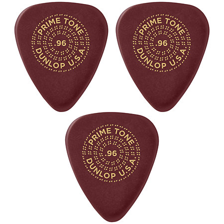 Dunlop 511P96 Primetone Standard Smooth 0,96 mm Sachet de 3