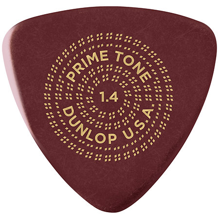 Dunlop 513P140 Primetone Triangle Smooth 1,40 mm Sachet de 3