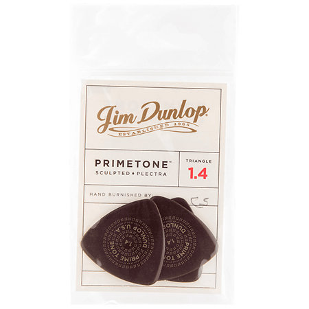 513P140 Primetone Triangle Smooth 1,40 mm Sachet de 3 Dunlop