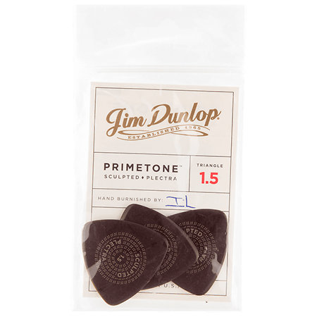 513P150 Primetone Triangle Smooth 1,50 mm Sachet de 3 Dunlop