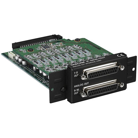 Tascam Carte d'extension D-Sub 25 Analog pour DA-6400