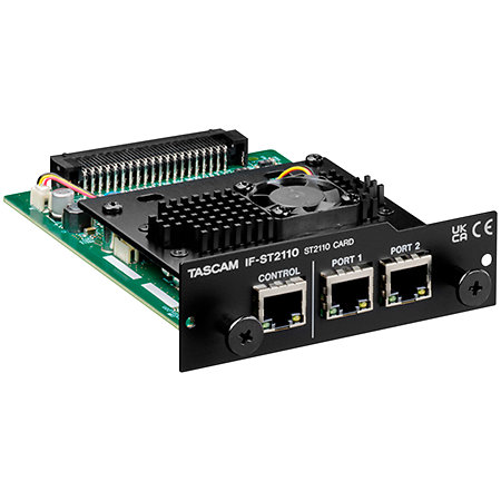 Tascam Carte d’extension SMPTE ST 2110