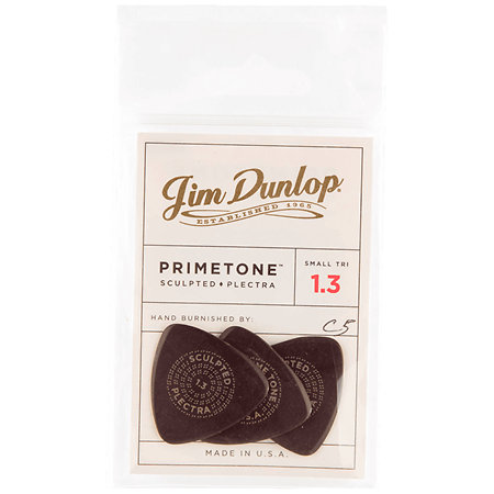 517P130 Primetone Small Triangle Smooth 1,30 mm Sachet de 3 Dunlop