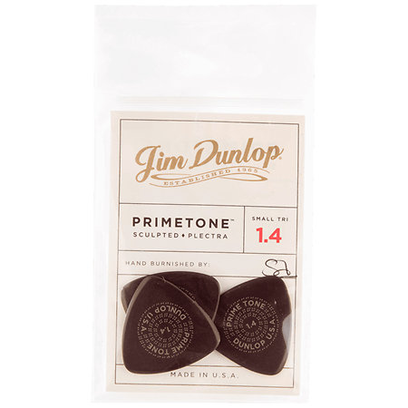 517P140 Primetone Small Triangle Smooth 1,40 mm Sachet de 3 Dunlop