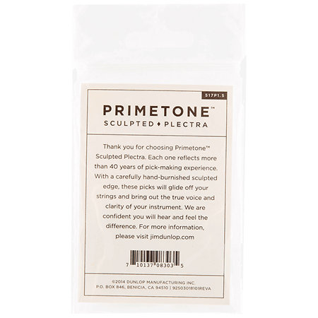 517P150 Primetone Small Triangle Smooth 1,50 mm Sachet de 3 Dunlop