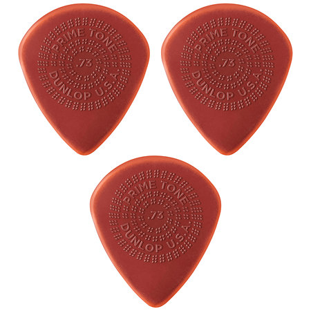 Dunlop 520P073 Primetone Jazz III XL Grip 0,73 mm Sachet de 3