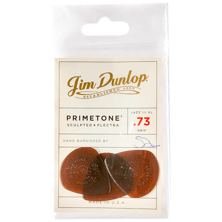 520P073 Primetone Jazz III XL Grip 0,73 mm Sachet de 3 Dunlop