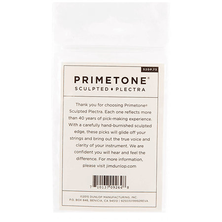 520P073 Primetone Jazz III XL Grip 0,73 mm Sachet de 3 Dunlop