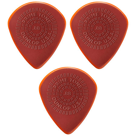 Dunlop 520P088 Primetone Jazz III XL Grip 0,88 mm Sachet de 3
