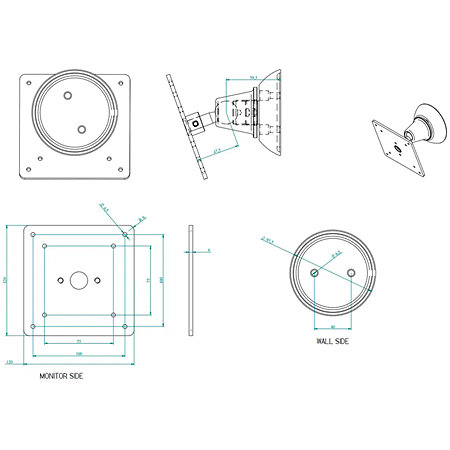 Support LCD/TFT 4929 Euromet