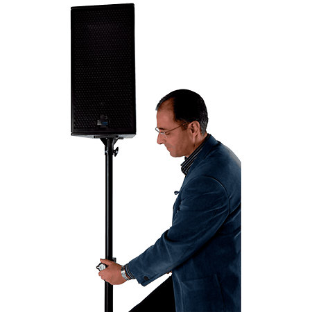 Quik Lok SP/282BK Paire de pieds d'enceinte avec système "easy-lift" Black