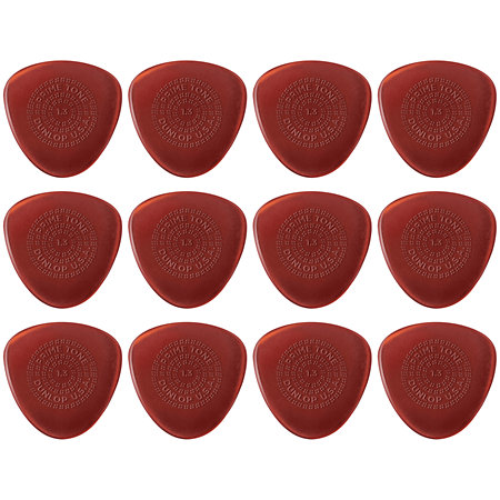 Dunlop 514R130 Primetone Semi-Rond Grip 1,30 mm Sachet de 12