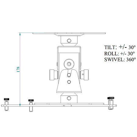 Euromet Support White 9058