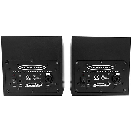5C Active Sound Cube Black (la paire) Auratone