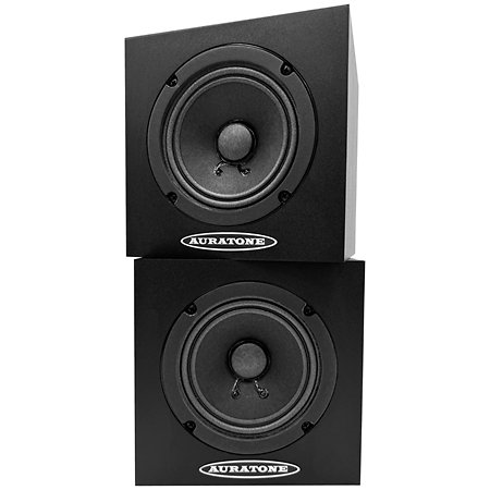 5C Active Sound Cube Black (la paire) Auratone