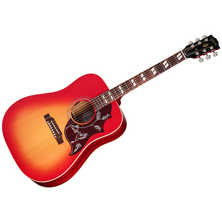 Hummingbird Special Satin Vintage Cherry Sunburst + Housse Gibson