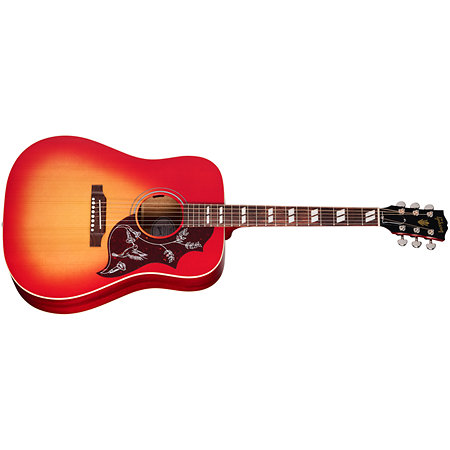 Hummingbird Special Satin Vintage Cherry Sunburst + Housse Gibson