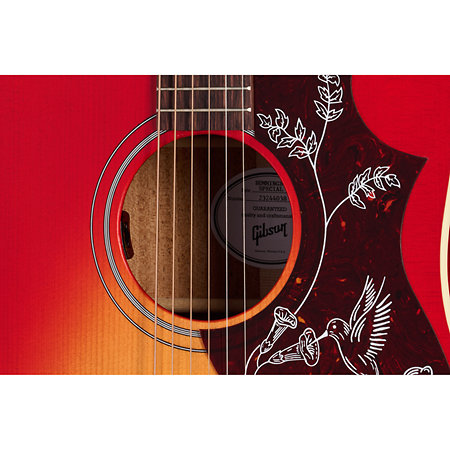 Hummingbird Special Satin Vintage Cherry Sunburst + Housse Gibson