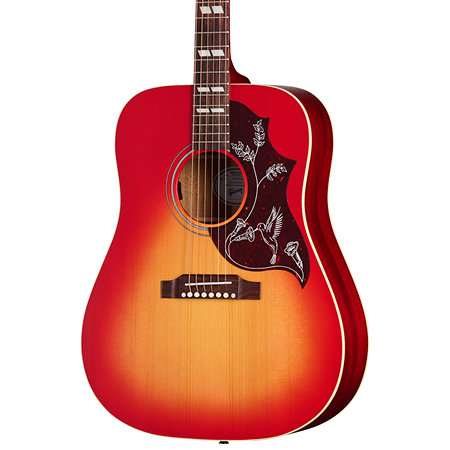 Hummingbird Special Satin Vintage Cherry Sunburst + Housse Gibson