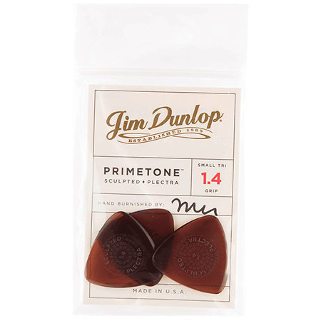 516P140 Primetone Small Triangle Grip 1,40 mm Sachet de 3 Dunlop