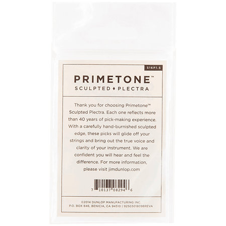 516P150 Primetone Small Triangle Grip 1,50 mm Sachet de 3 Dunlop