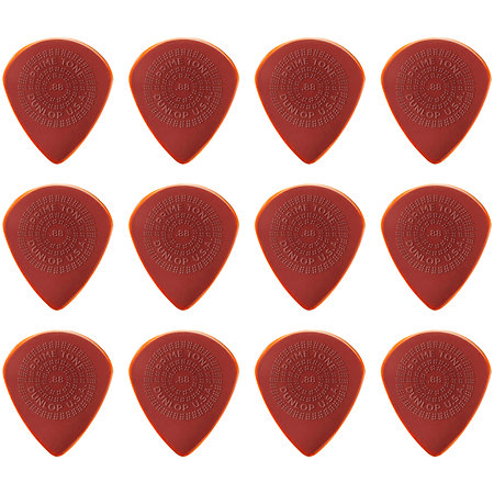 Dunlop 520R88 Primetone Jazz III XL Grip 0,88 mm Sachet de 12