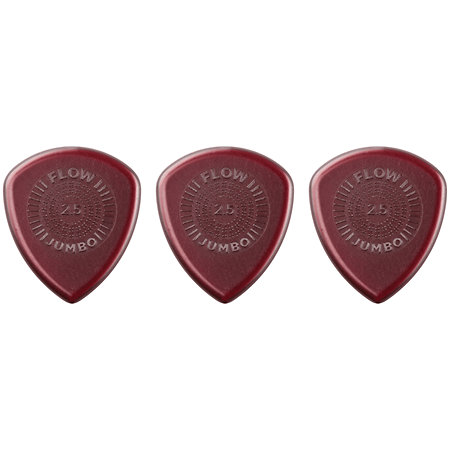 Dunlop 547P250 Flow Jumbo Grip 2,50 mm Sachet de 3