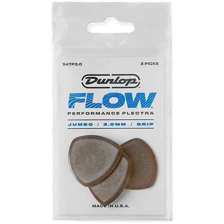 547P300 Flow Jumbo Grip 3,00 mm Sachet de 3 Dunlop