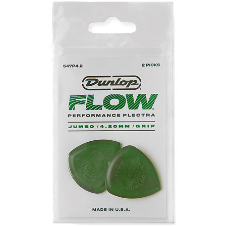 547P420 Flow Jumbo Grip 4,20 mm Sachet de 2 Dunlop