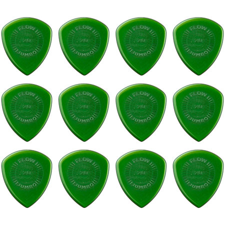 Dunlop 547R200 Flow Jumbo Grip 2,00 mm Sachet de 12