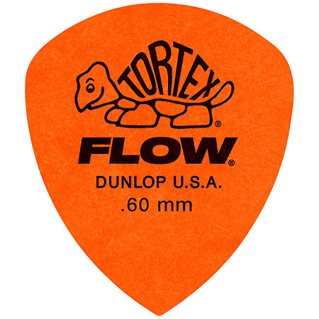 Dunlop 558P060 Tortex Flow Standard 0,60 mm Sachet de 12