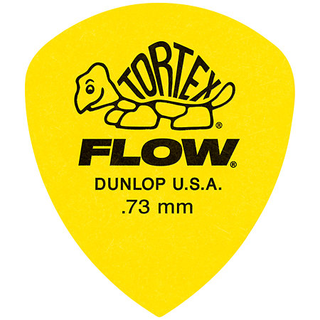 Dunlop 558P073 Tortex Flow Standard 0,73 mm Sachet de 12