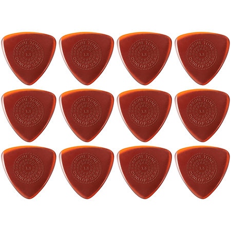 Dunlop 516R130 Primetone Small Triangle grip 1,30 mm Sachet de 12
