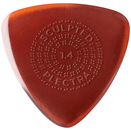 516R140 Primetone Small Triangle Grip 1,40 mm Sachet de 12 Dunlop