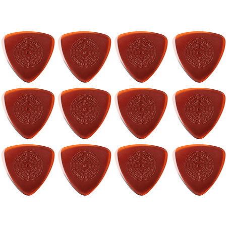 516R150 Primetone Small Triangle Grip 1,50 mm Sachet de 12 Dunlop